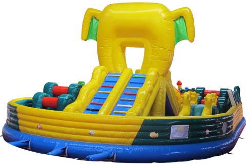indoor inflatable playground