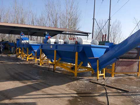 plastic recycling plant