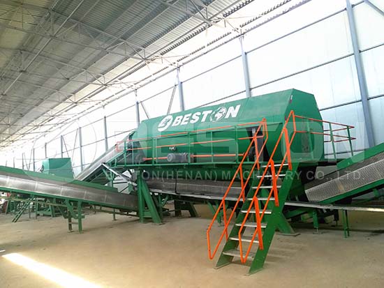 Waste Segregation Plant in Uzbekistan