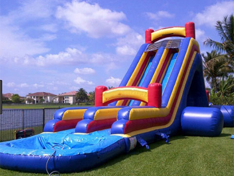 Buy double inflatable water slide for adults in Beston