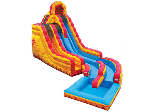 Hot sale inflatable water slide for adults