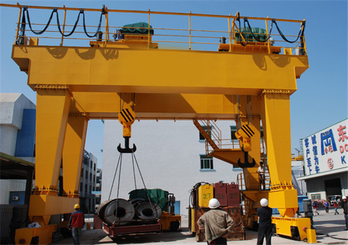 Quality 50 t double girder gantry crane