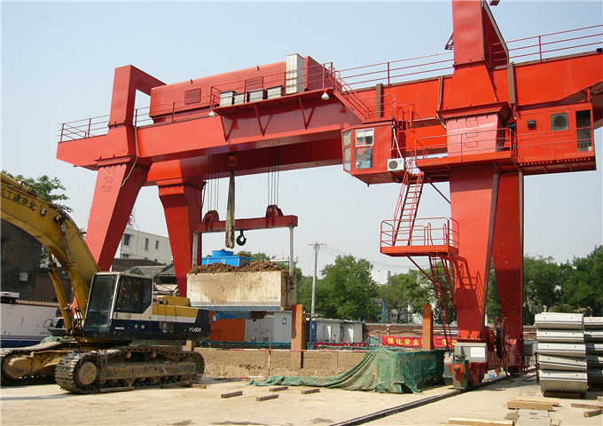 Characteristics of double girder cranes 50 tons