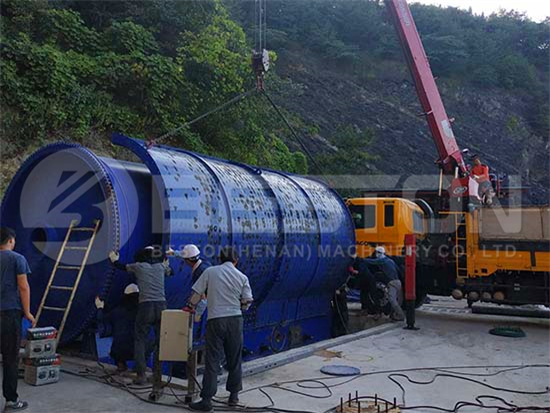 Rubber Oil Plant in Korea