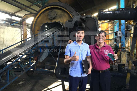 Good Feedback for Beston Tire Recycling Plants For Sale