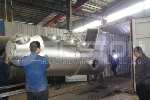 Shipment of Biochar Making Machine - Beston