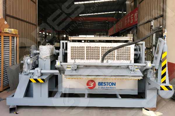 Beston Semi Automatic Egg Tray Making Machine For Sale