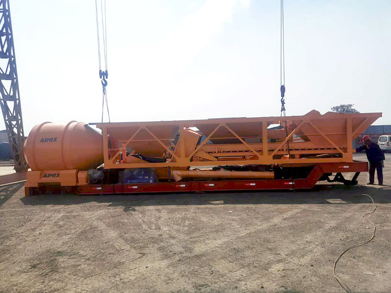 Drum Type Portable Concrete Plant