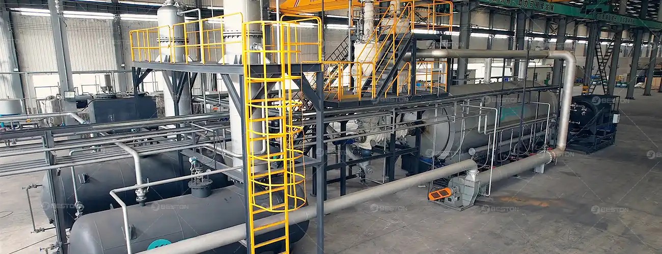 BLJ-20 Tyre Pyrolysis Plant